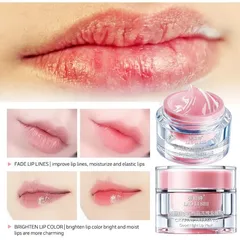 Mặt Nạ Ngủ Làm Hồng Môi Đào , Dưỡng Ẩm Sâu, Cho Đôi Môi Căng Mọng, Ửng Hổng Tươi Trẻ