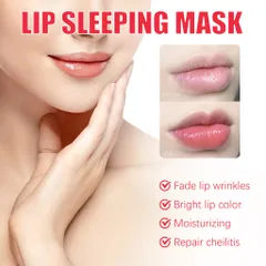 Mặt Nạ Ngủ Làm Hồng Môi Đào , Dưỡng Ẩm Sâu, Cho Đôi Môi Căng Mọng, Ửng Hổng Tươi Trẻ