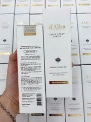 XỊT KHOÁNG BƠ D'ALBA – FIRST SPRAY SERUM 100ml