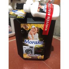 Nước giặt sả Morako plus đen 5 lít