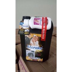 Nước giặt sả Morako plus đen 5 lít