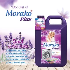 Nước giặt Morako pfus Tím 5 lít