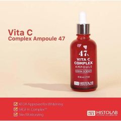Tinh chất dưỡng trắng da Histolab Vita C complex ampoule 47% 50ml nhập khẩu chính hãng