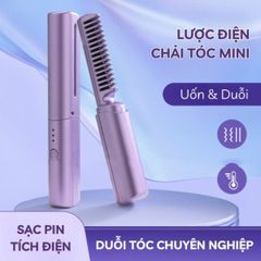 Máy uốn tóc mini không dây, lược chải tóc thẳng (TH244)