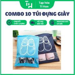 Combo 10 túi đựng giày chống bụi (Màu ngẫu nhiên) (TH245)