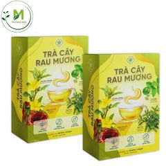 Trà Cây Rau Mương Mộc Tâm, Chè Dây, Dạ Cẩm, Nấm Linh Chi Hỗ Trợ Viêm Loét- Trào Ngược- HP Dạ Dày, Cải Thiện Tiêu Hóa, Hộp 30 Túi Lọc Tiện Lợi.