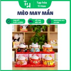 Mèo may mắn Biểu tượng vui vẻ, thịnh vượng (Màu ngẫu nhiên) (TH251)