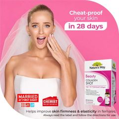 Nature's Way Beauty Collagen Shots - Giúp da sáng mịn căng tràn sức sống