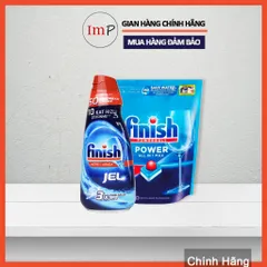 [TRỢ GIÁ THƯƠNG HIỆU] Viên - Gel rửa bát Finish All in one (Max) 10in 1 tiên lợi  - Hàng chính hãng - ImP