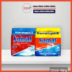 Bột rửa bát Somat  - Bột rửa chén Alio - Hàng nhập nội địa Đức - Bột rửa chén bát Finish Classic