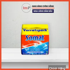 [TRỢ GIÁ] Bột rửa bát Somat 1.2kg - Bột rửa chén bát Alio - Power Force 1.5kg - Hàng Đức  - ImP