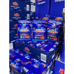 Viên bột rửa bát Alio - Power Force - Tẩy sạch ít mùi - Muối và Nước làm bóng - Nội địa Đức  - ImP