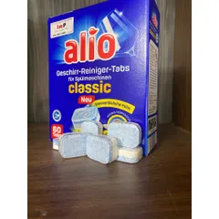 Viên bột rửa bát Alio - Power Force - Tẩy sạch ít mùi - Muối và Nước làm bóng - Nội địa Đức  - ImP