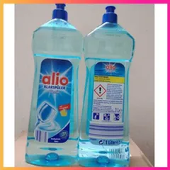 Nước làm bóng trợ xả cho máy rửa bát Alio - Power Force Set 1000ml x2chai  - Hàng nội địa Đức -  ImP