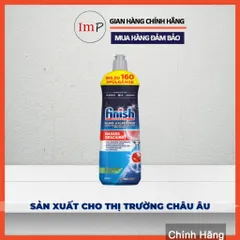 [TRỢ GIÁ THƯƠNG HIỆU] Nước làm bóng chén bát trợ xả Finish 800ml  - ImP