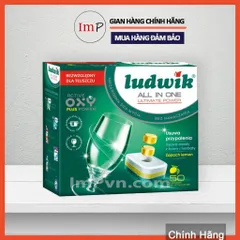 [FreeShip] Viên rửa chén bát Ludwik All in one Ultimate - Finish All in One - Hàng Chính hãng - ImP