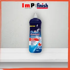 Nước làm bóng trợ xả máy rửa bát Finish 800ml Chuyên dùng cho máy rửa chén bát  - ImP