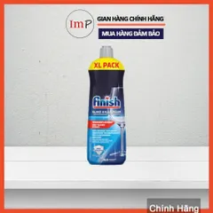 Nước làm bóng trợ xả máy rửa bát Finish 800ml Chuyên dùng cho máy rửa chén bát  - ImP