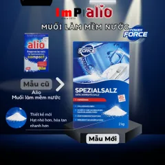 [TRỢ GIÁ] Combo Bột rửa và muối làm mềm nước Alio - Set Bột Alio Power Force muối ImS - ImP
