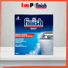 Muối rửa bát làm mềm nước chính hãng Finish Ludwik chuyên dùng cho máy rửa bát  - ImP