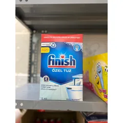 Muối làm mềm nước cho máy rửa bát Finish 4kg - 2kg - 1.5kg - 1kg - ImP chính hãng