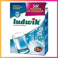 Muối rửa bát làm mềm nước chính hãng Finish Ludwik chuyên dùng cho máy rửa bát  - ImP