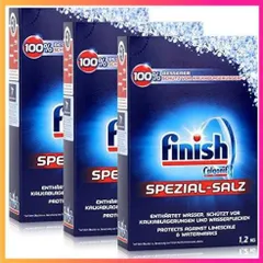 Muối rửa bát Finish 2.4 kg - Muối làm mềm nước chuyên dụng cho máy rửa chén bát  - ImP
