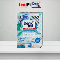 Giấy thơm quần áo Denkmit Cosy Elegance, Mùi hương tươi mát dễ chịu - Túi thơm Denkmit Sensual Fresh