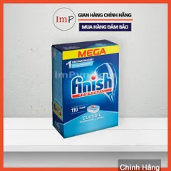 Viên rửa bát Finish Classic mẫu mới nhất, Dễ chia cắt cho máy nhỏ hoặc ít bát đĩa - Hàng chính hãng
