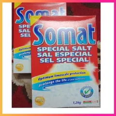 Muối rửa bát Somat - Muối Finish - Muối ImS làm mềm nước chuyên dụng cho máy rửa chén bát - ImP