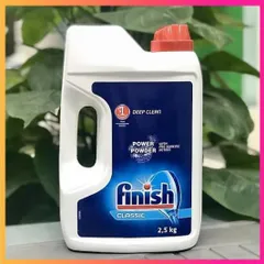 [FLASHSALE] Combo 5kg Bột rửa chén bát Finish Classic dành cho máy  - ImP