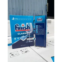 Viên rửa bát Finish Classic mẫu mới nhất, Dễ chia cắt cho máy nhỏ hoặc ít bát đĩa - Hàng chính hãng