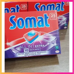 Combo Viên rửa bát Somat All in one Extra 50 viên  - ImP
