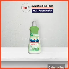 Combo Viên rửa bát Finish Eco 0%, nước làm bóng Finish Eco 0% và muối rửa bát Finish (Bộ viên rửa bát hữu cơ)