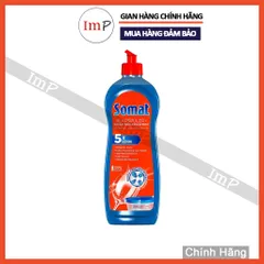 Nước làm bóng, trợ xả cho máy rửa bát Somat 750ml  - ImP