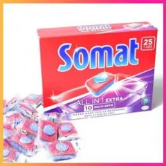 Combo Viên rửa bát Somat All in one Extra 50 viên  - ImP