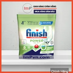 [FREESHIP] Viên rửa bát Finish Eco 0% Ultimate - All in 1 (Viên rửa bát hữu cơ) hoặc Gel rửa bát hữu cơ Finish All in 1