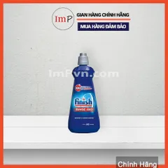 Combo viên rửa bát Finish Hộp Classic 110 viên, Muối 1.5kg, Nước làm bóng 400ml  - ImP