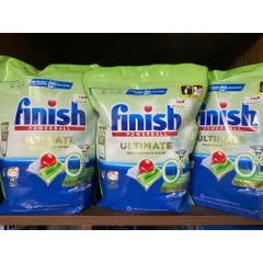Viên rửa bát Finish Ultimate All in one Eco 0% - Set viên rửa Finish Eco Ultimate - Nước trợ xả Eco Sinh học - ImP