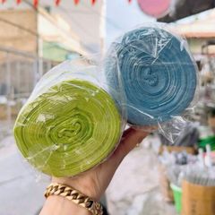 Túi Đựng Rác Tự Phân Huỷ Có Dây Rút Minaier Xanh Lá (Màu Ngẫu nhiên) (TH258)