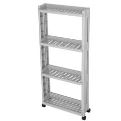 Kệ Hẹp Di Động 4 Tầng Có Bánh Xe Di Chuyển (TH261)