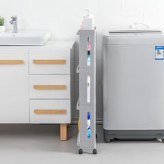Kệ Hẹp Di Động 4 Tầng Có Bánh Xe Di Chuyển (TH261)