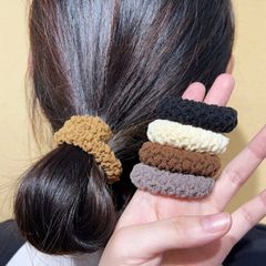 Hộp 6 dây cột tóc trơn (Màu ngẫu nhiên) (TH270)