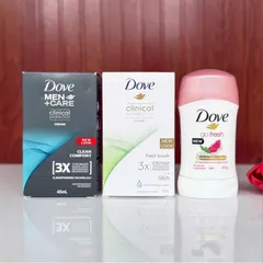 Lăn khử mùi nam/nữ Dove Clinical Protection Cream 45ml - myphamchinhhang.