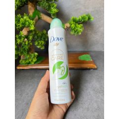 Xịt khử mùi Dove Advanced Care Go Fresh hương Dưa leo và Trà xanh hàng Úc