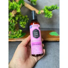 Xịt dưỡng tóc đa năng Hask Curl Care 5-in-1 Leave-in Spray (175ml)
