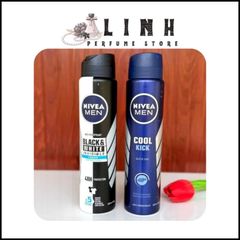 Xịt khử mùi, xịt body Nivea Men 250ml - linhparfum.