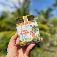 Đường hoa dừa organic Sokfarm 150g - Coconut flowers sugar - hàng Việt.