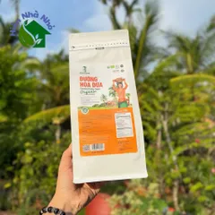 Đường hoa dừa hữu cơ Sokfarm 1kg - Organic Coconut Flower Sugar - hàng Việt.