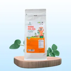 Đường hoa dừa hữu cơ Sokfarm 1kg - Organic Coconut Flower Sugar - hàng Việt.